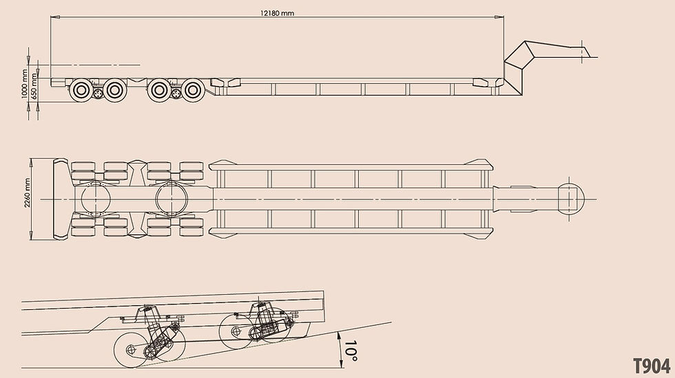 T904 technical drawing
